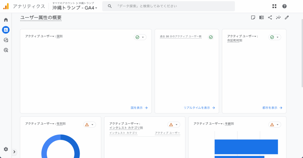ユーザー属性